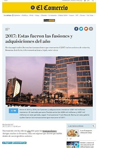 2017: Estas fueron las fusiones y adquisiciones del ao